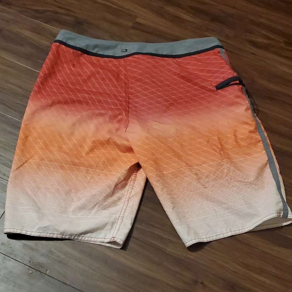 Quiksilver Orange to Cream Gradient Men's Boardshorts